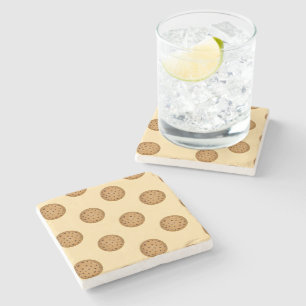 Chocolate Chip Cookie Stone Coaster