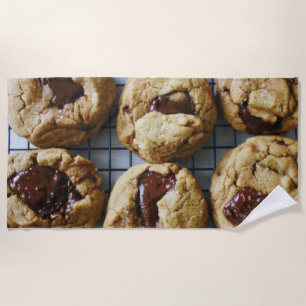 Chocolate Chip Cookies Beach Towel