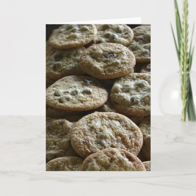 Chocolate Chip Cookies Card (Front)