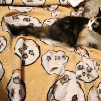 Chocolate Chip Cookies Cookie lover Fleece Blanket