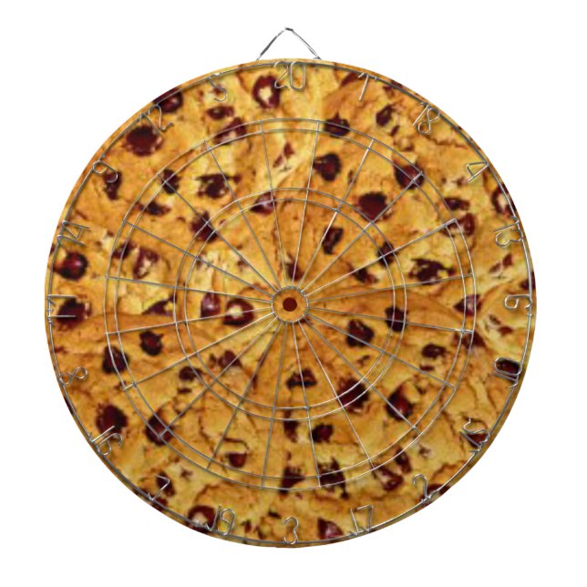 chocolate chip cookies dartboard (Front)