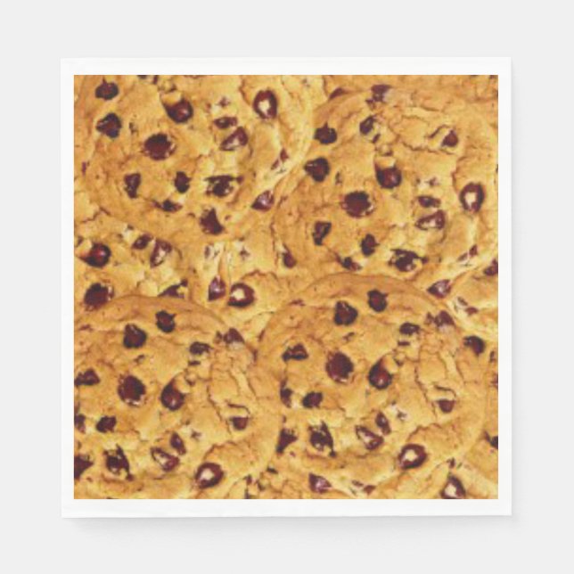 chocolate chip cookies napkin (Front)