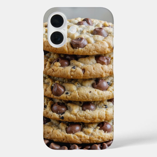 Chocolate Chip Cookies On Chocolate Morsels Case-Mate iPhone Case (Back)