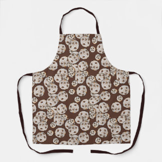 Chocolate Chip Cookies Pattern Apron