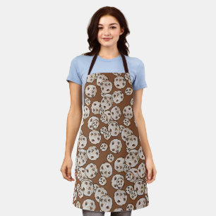 Chocolate Chip Cookies Pattern Apron
