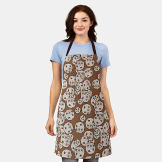 Chocolate Chip Cookies Pattern Apron