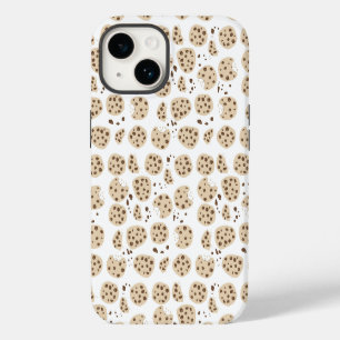 Chocolate Chip Cookies Pattern iPhone 14 Case