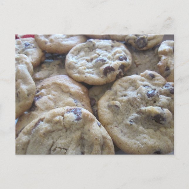 Chocolate Chip Cookies Postcard (Front)