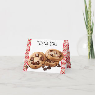 Chocolate Chip Cookies Thank You Card