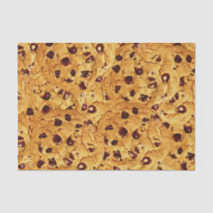 chocolate chip cookies tissue paper