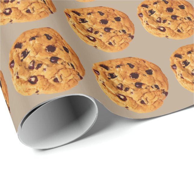 Chocolate Chip Cookies Wrapping Paper (Roll Corner)