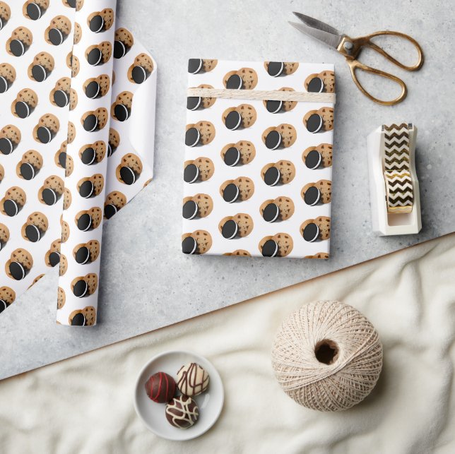 Chocolate Chip Cookies Wrapping Paper (Crafts)