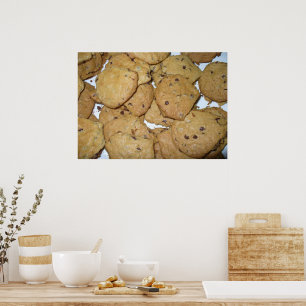 Chocolate Chip Oatmeal Cookies Print