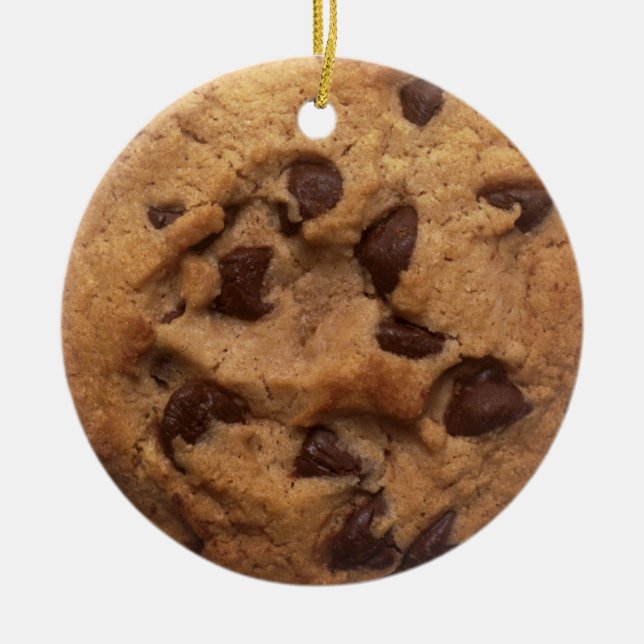 Chocolate Chip Ornament (Front)