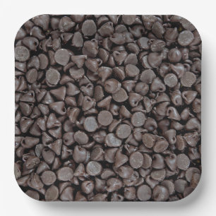 Chocolate Chips Collection Paper Plate