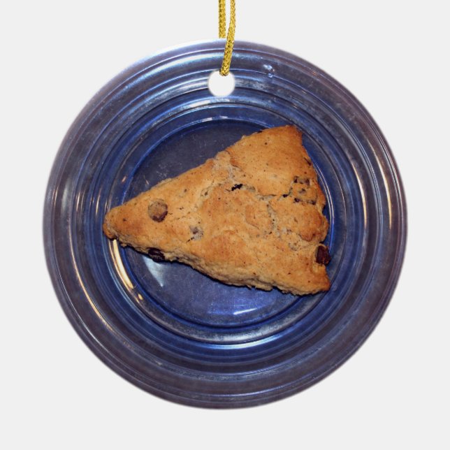 Chocolate Chunk Scone ornament (Front)