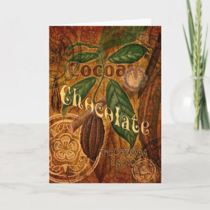 Chocolate Collage Card