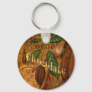 Chocolate Collage Key Ring