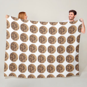 Chocolate Cookie Sweets Custom Destiny's Destiny Fleece Blanket