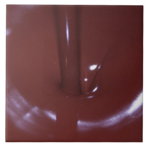 Chocolate couverture tile