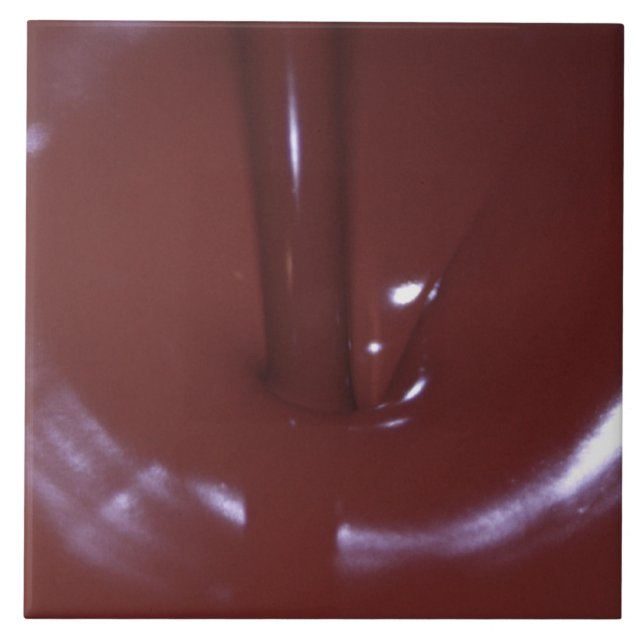 Chocolate couverture tile (Front)