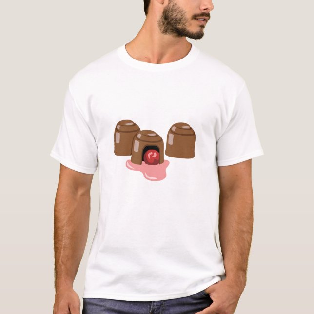 Chocolate Covered Cherries T-Shirt (Front)