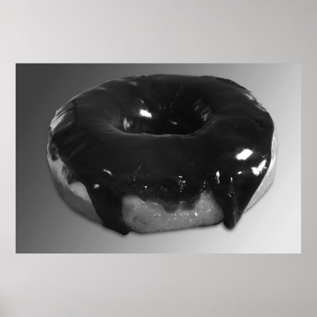 Chocolate Covered Donut Poster (Front)