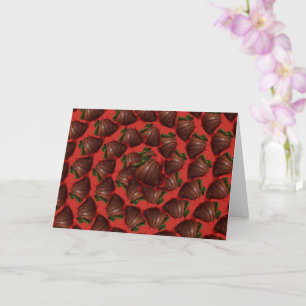 Chocolate Covered Strawberries Card