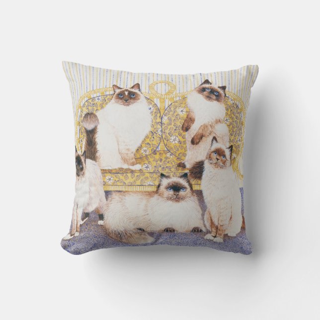 Chocolate creams cushion (Front)