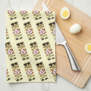Chocolate Crêpe Pancake France French Food Crepes Tea Towel