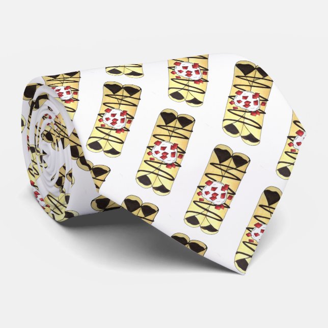 Chocolate Crêpe Pancake France French Food Crepes Tie (Rolled)