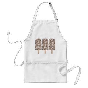 Chocolate Crunch Eclair Ice Cream Pops Popsicles Standard Apron