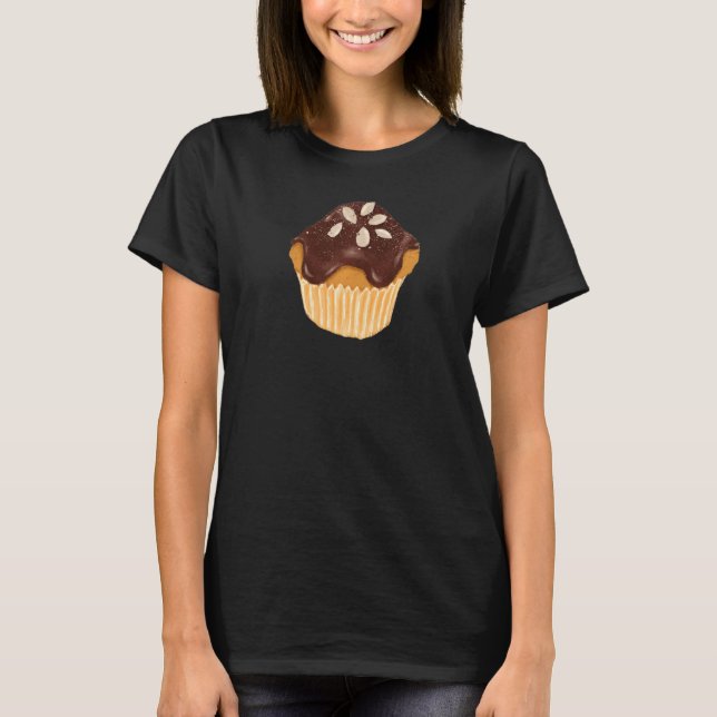 Chocolate Cup Cake DIY Couples Group Party Hallowe T-Shirt (Front)