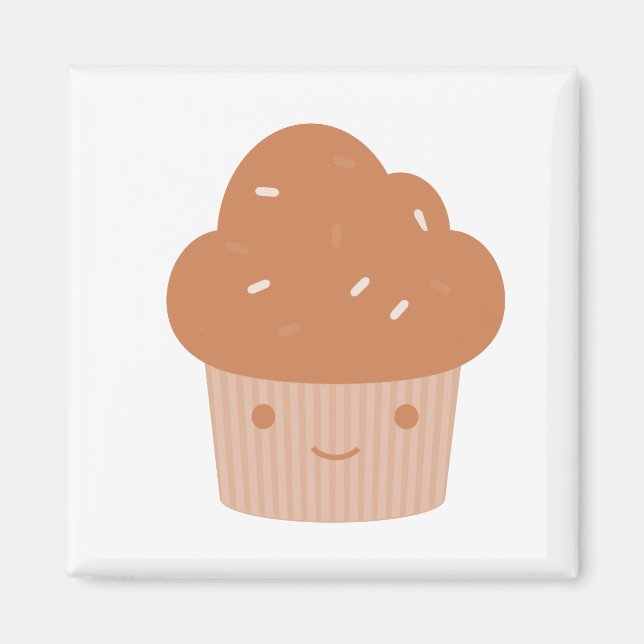 Chocolate Cupcake Magnet (Front)