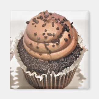 Chocolate Cupcake Magnet