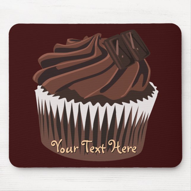 Chocolate Cupcake Mouse Mat (Front)