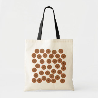 Chocolate Cupcake Pattern. Tote Bag