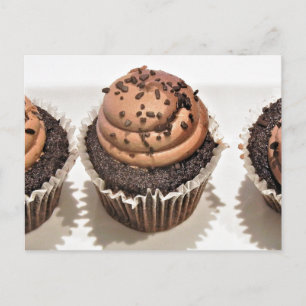 Chocolate Cupcake Postcard