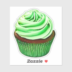 Chocolate Cupcake with Mint Frosting