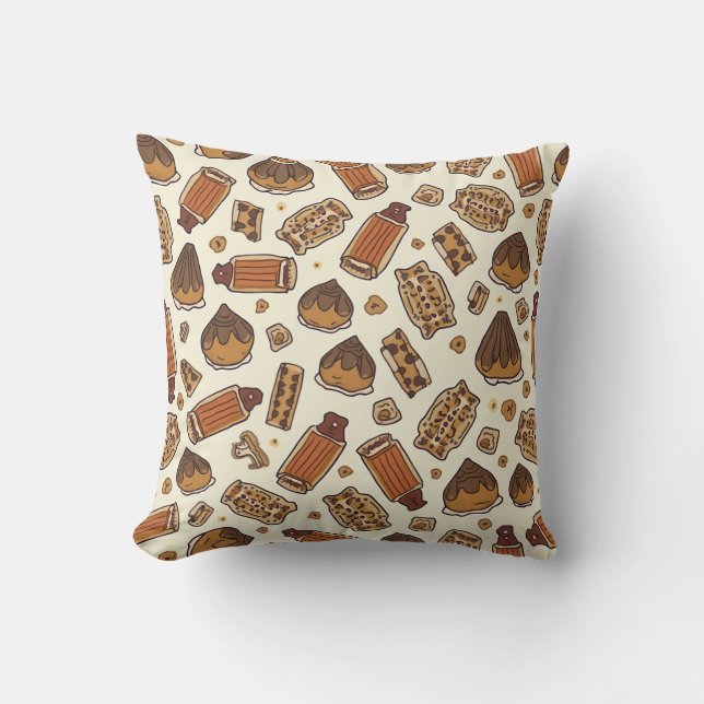 chocolate cushion (Front)