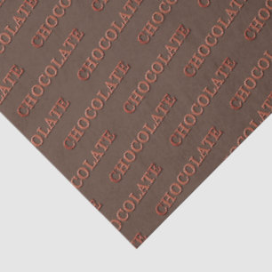 Chocolate Custom Gift Tissue Paper
