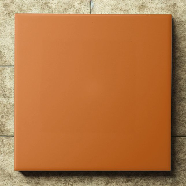 Chocolate #d2691e – Earthy, Rich, Rustic Charm Tile (Creator Uploaded)