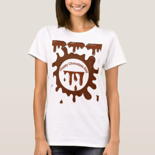 Chocolate day premium customised t-shirts 
