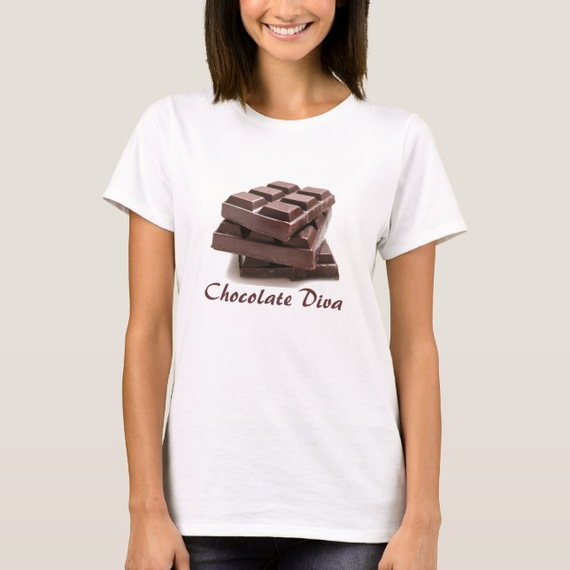 Chocolate Diva T-Shirt (Front)