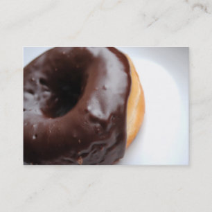Chocolate Doughnut Business Cards