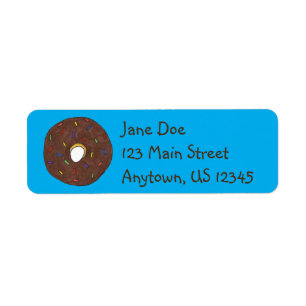 Chocolate Doughnut Doughnut Breakfast Food Sprinkl