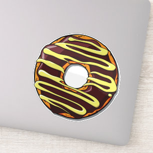 Chocolate Doughnut, Doughnut, Frosting, Glaze, Ici