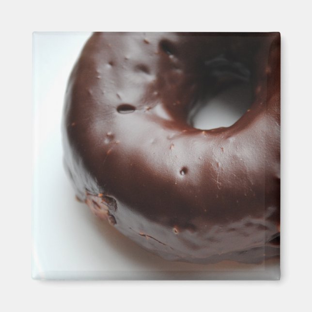 Chocolate Doughnut Magnet (Front)