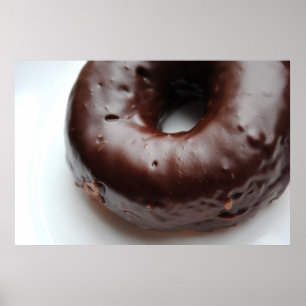 Chocolate Doughnut Print