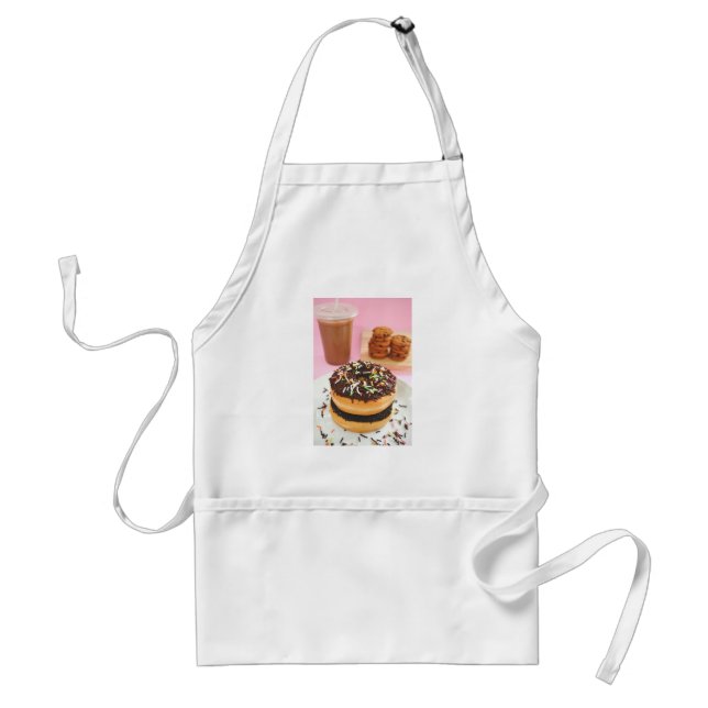 Chocolate Doughnut Standard Apron (Front)